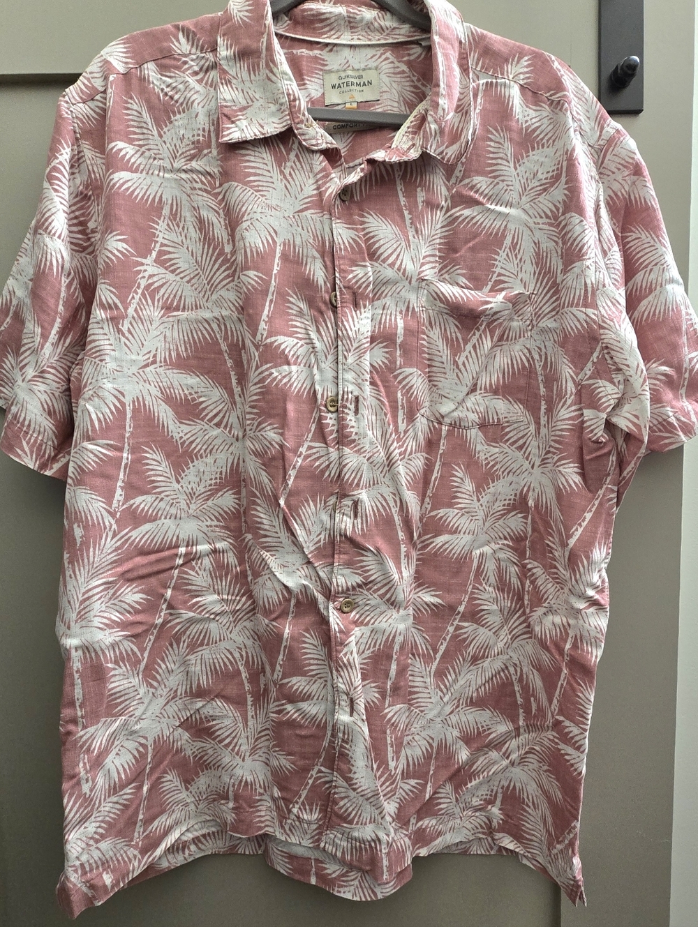 Quiksilver Waterman Fern/Palm Tree Shirt